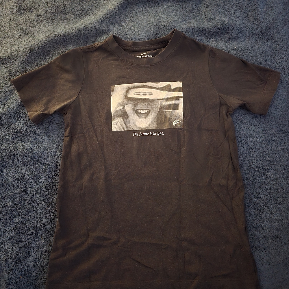 Nike Black Graphic Short Sleeve Tee